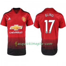 Divisa di Calcio Manchester United BLIND 17 Prima 2018/2019